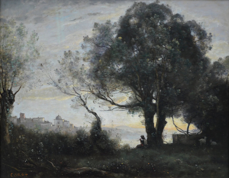 Castelgandolfon muistomerkki - Jean-Baptiste Camille Corot