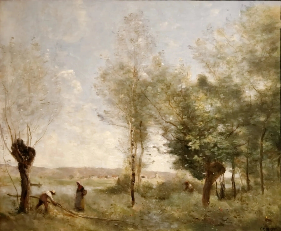Coubron-muisto - Jean-Baptiste Camille Corot