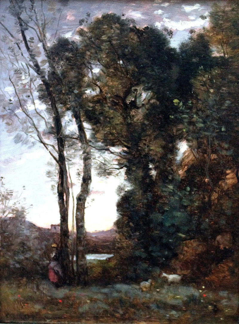 Dardagny-muisto - Jean-Baptiste Camille Corot