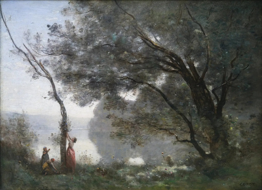 Mortefontainen muistomerkki - Jean-Baptiste Camille Corot