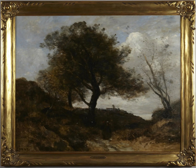 Normandian muistoesine - Jean-Baptiste Camille Corot