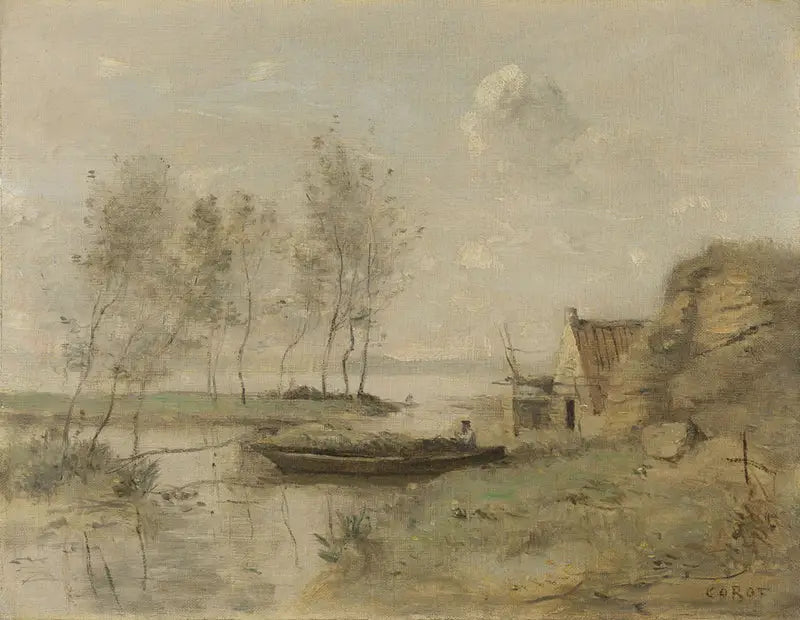 Palluelin muisto - Jean-Baptiste Camille Corot