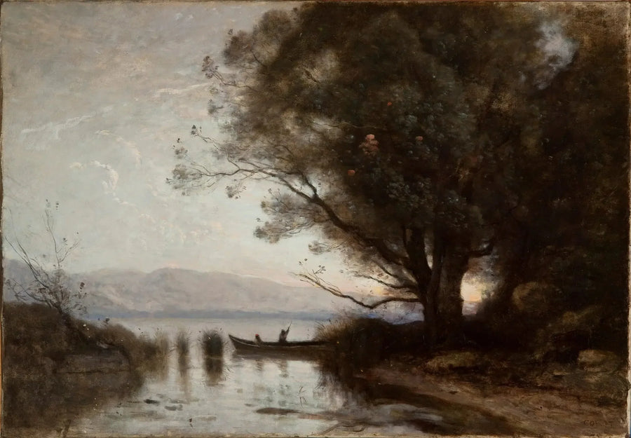 Riva-muisto - Jean-Baptiste Camille Corot