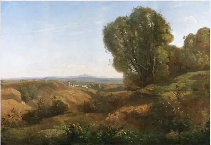 Roquemaure'n muisto Gardissa - Jean-Baptiste Camille Corot