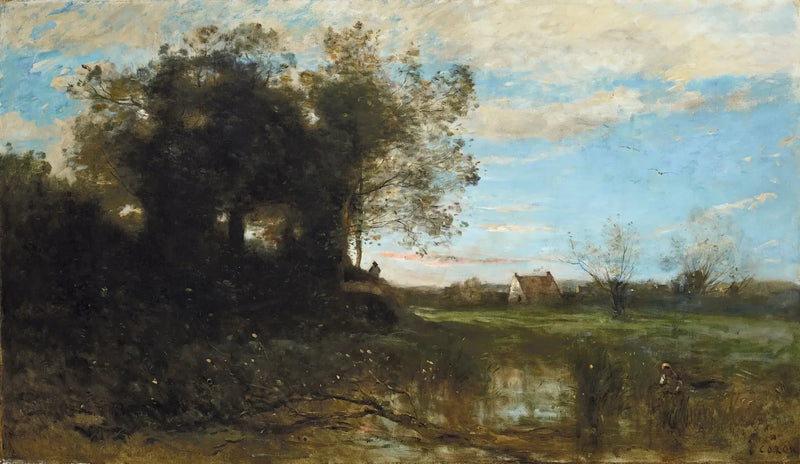 Muistoes dunes de Dunkerque - Jean-Baptiste Camille Corot
