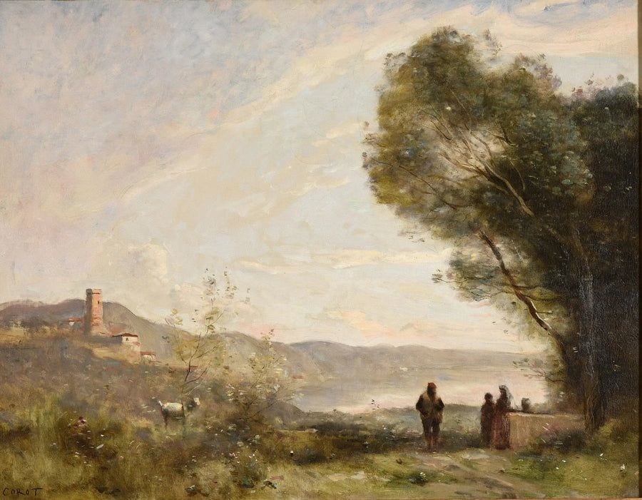 Välimeren rantojen muistoesine - Jean-Baptiste Camille Corot