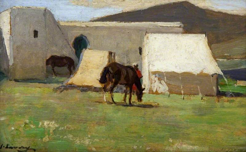 Marokon matkamuisto - John Lavery