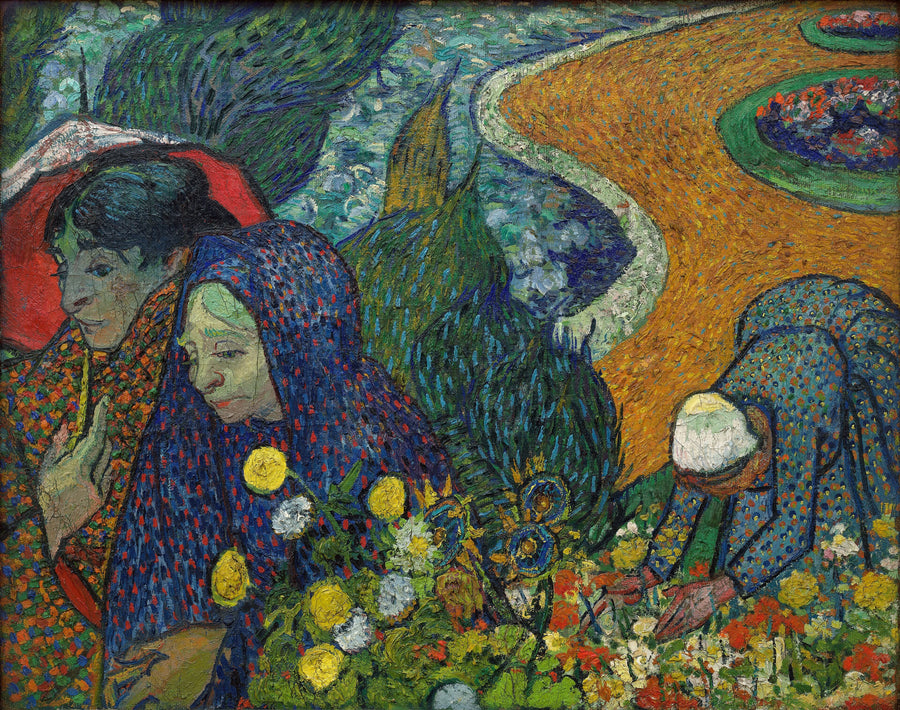 Muisto Ettenin puutarhasta - Vincent van Gogh