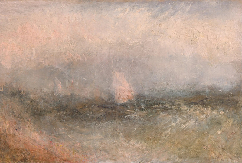 Myrskyinen sää - J. M. W. Turner