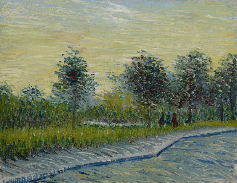 Neliö Saint-Pierre auringonlaskussa - Vincent van Gogh