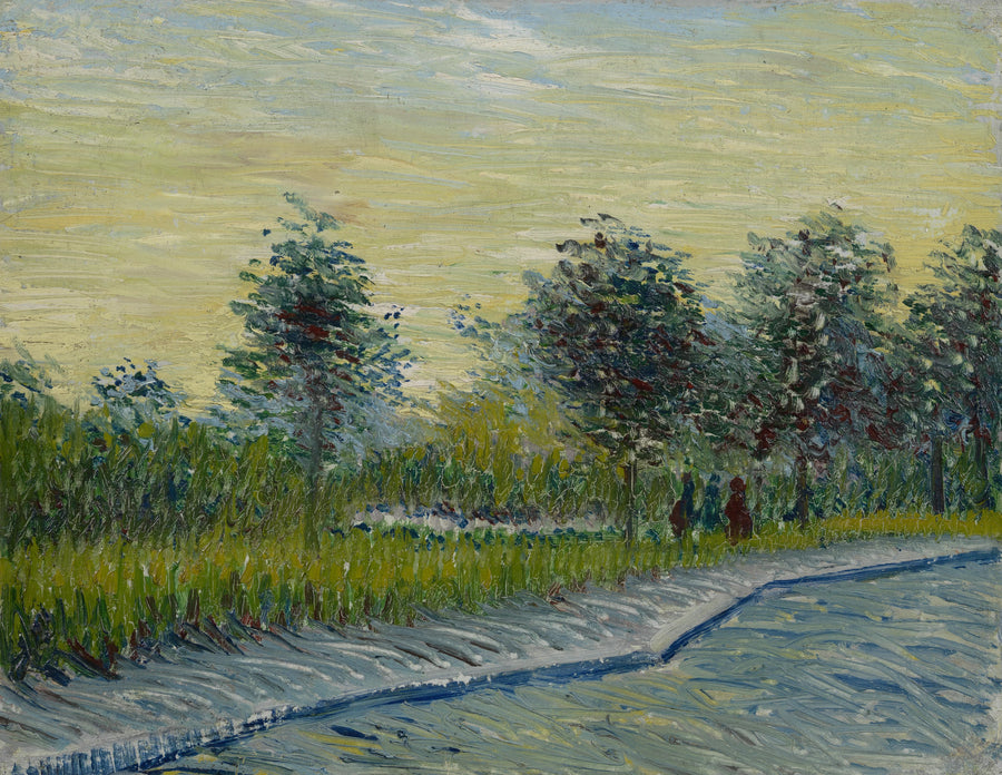 Neliö Saint-Pierre auringonlaskussa - Vincent van Gogh