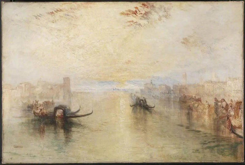 St Benedetto, Katsellen Fusinaan - J. M. W. Turner