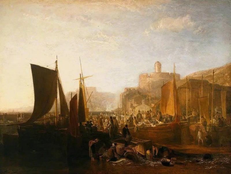 St Mawes pilkkikauden aikana - J. M. W. Turner