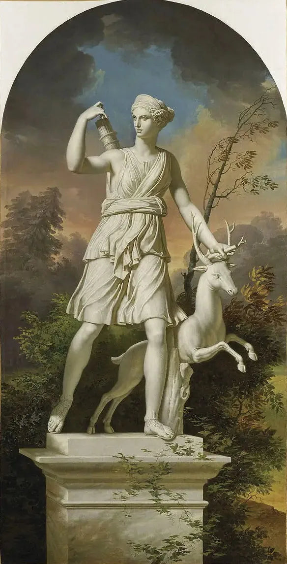 Dianan patsas - Charles Meynier