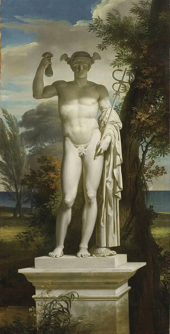 Mercuren patsaali - Charles Meynier