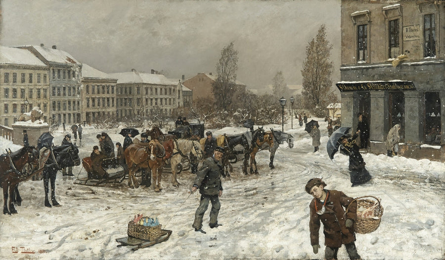 Plass-shortsit - Frits Thaulow