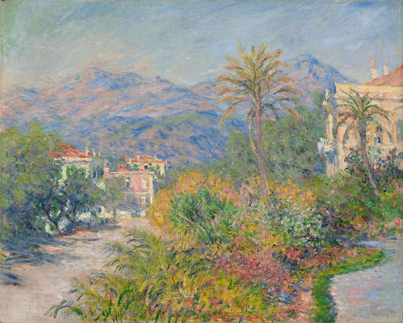 Strada Romana Bordigherassa W855 - Claude Monet