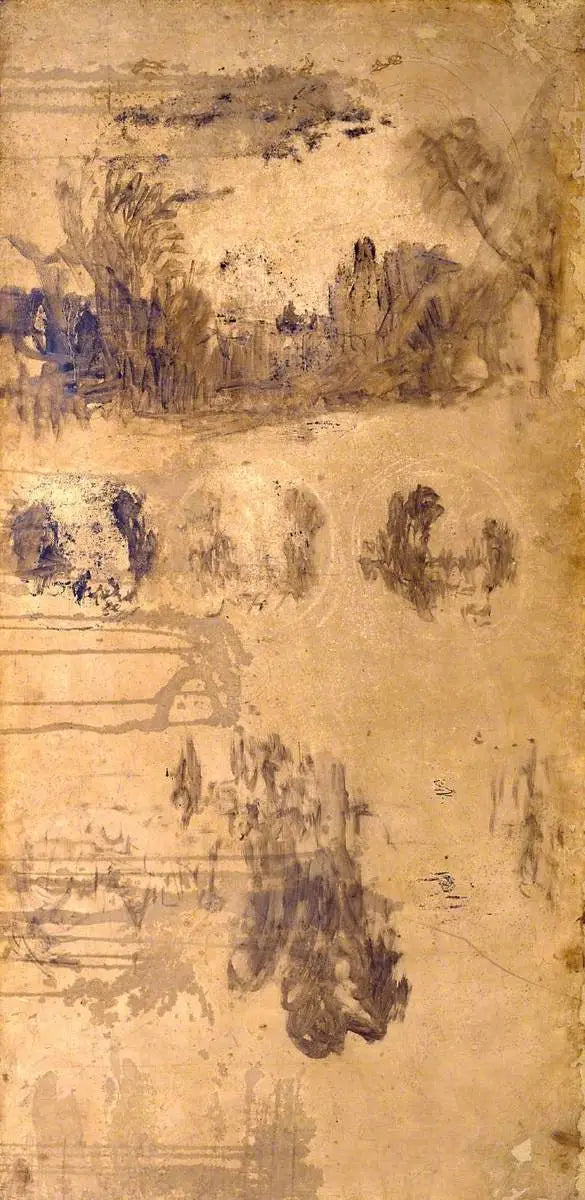 Tutkimukset 'Kristinuskon aamunkoitosta' - J. M. W. Turner