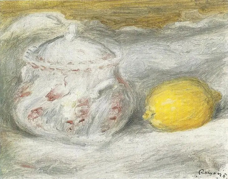 Sokerikko ja sitruuna - Pierre-Auguste Renoir