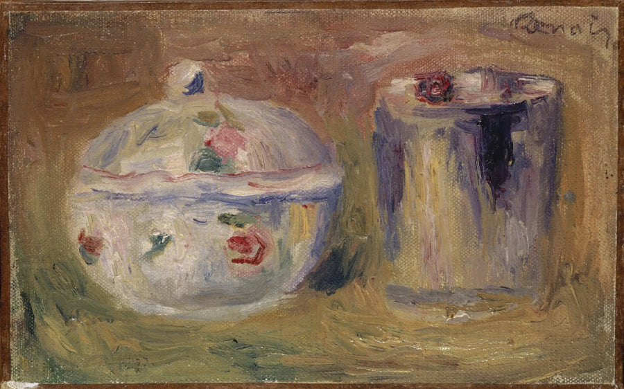 Sokerikko ja kuppi - Pierre-Auguste Renoir