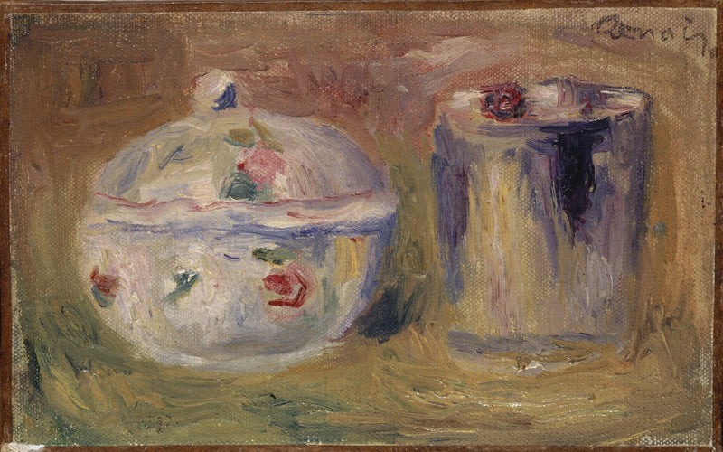Sokerikko ja kuppi - Pierre-Auguste Renoir