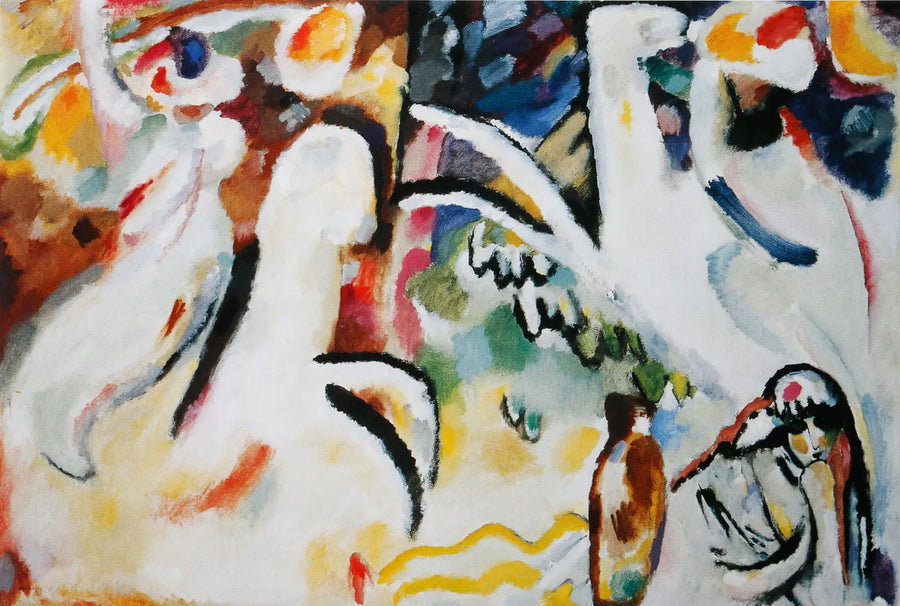 Itämainen huone (Arabes III) - Vassily Kandinsky