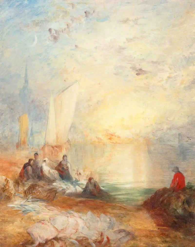 Auringonlasku - J. M. W. Turner