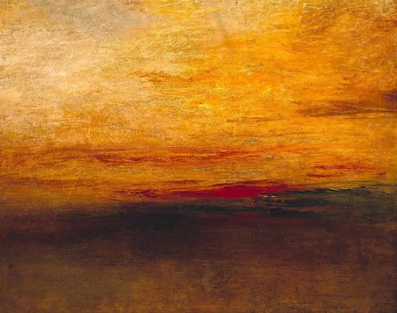 Auringonlasku - J. M. W. Turner