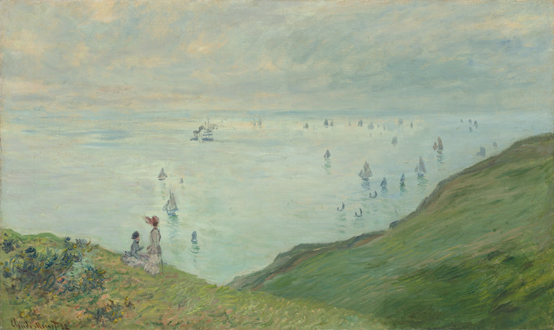 Dieppen kallio - Claude Monet