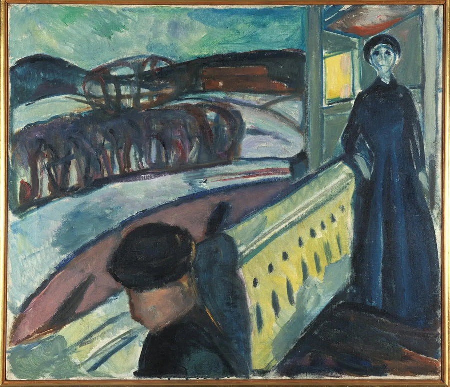 Verannan portailla - Edvard Munch