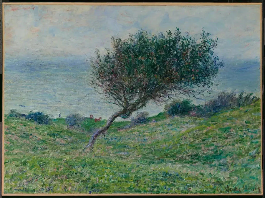 Rannikolla Trouvillessa - Claude Monet