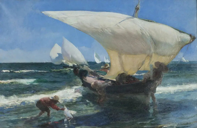 Valencian rannikolla - Joaquín Sorolla
