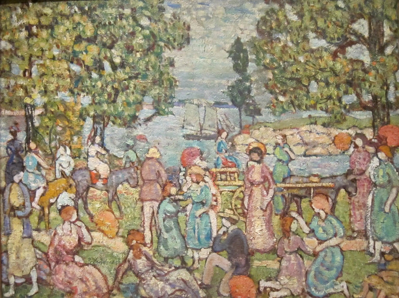 Rannalla, nro 3 - Maurice Prendergast