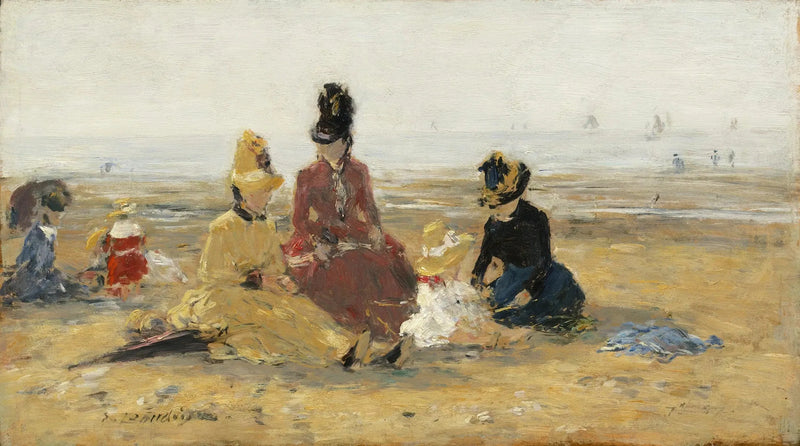 Rannalla, Trouville - Eugène Boudin