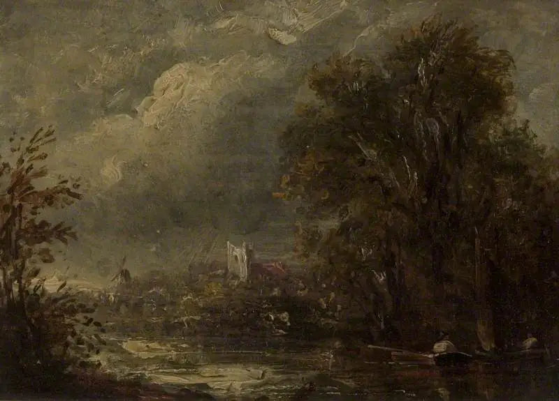 Sur la Stour - John Constable