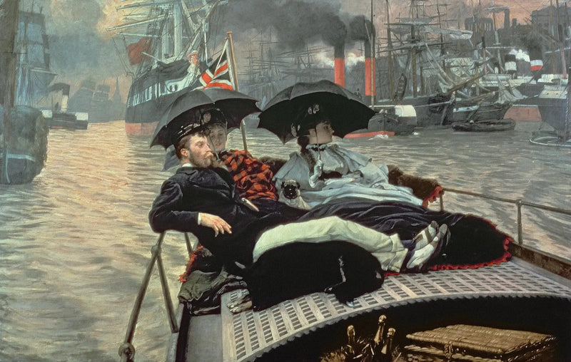 Tamisen rannalla - James Tissot