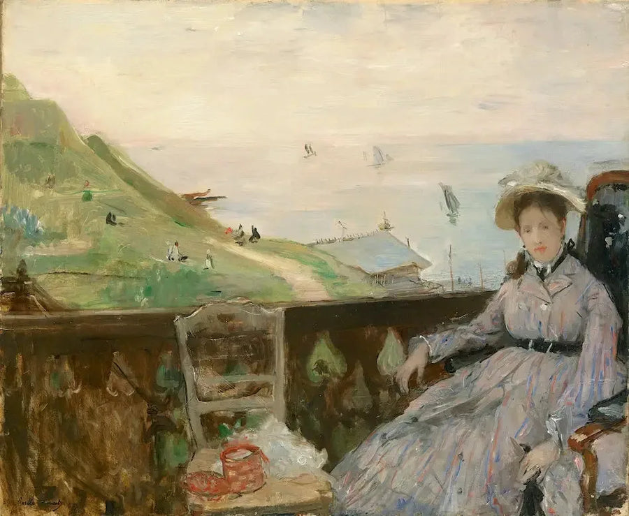 Terassilla - Berthe Morisot
