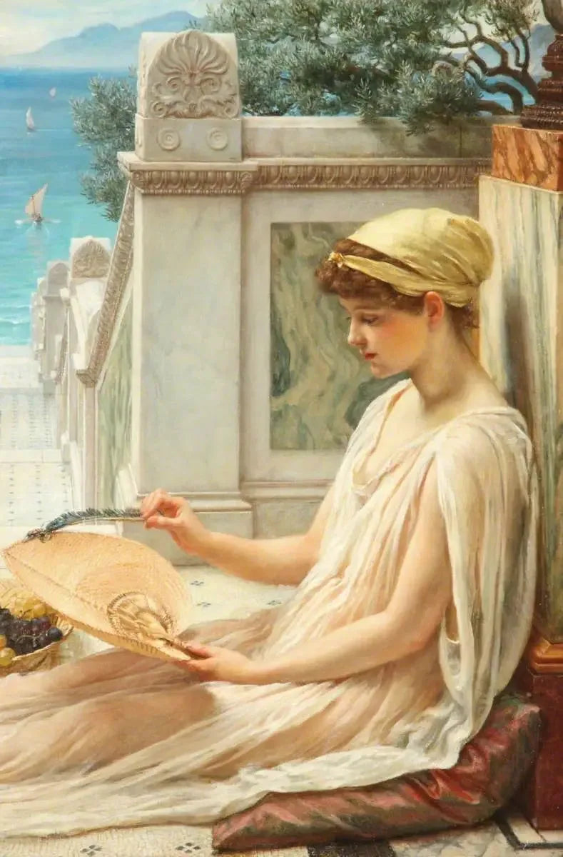 Terassilla - Edward Poynter