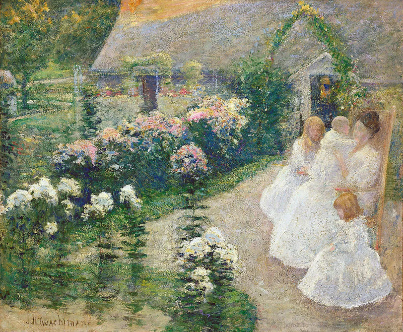 Terassilla - John Henry Twachtman