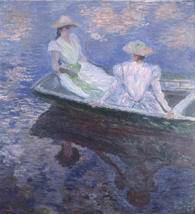 Laivalla - Claude Monet