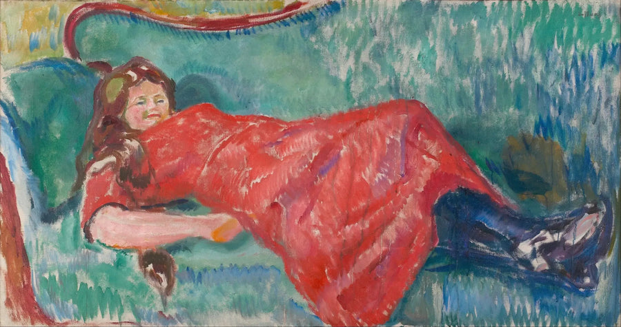 Sohvalla - Edvard Munch