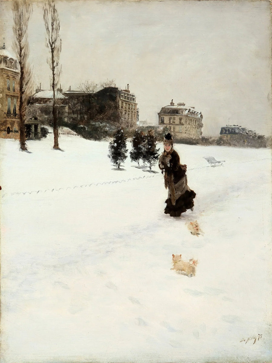 Lumisella tiellä - Giuseppe De Nittis