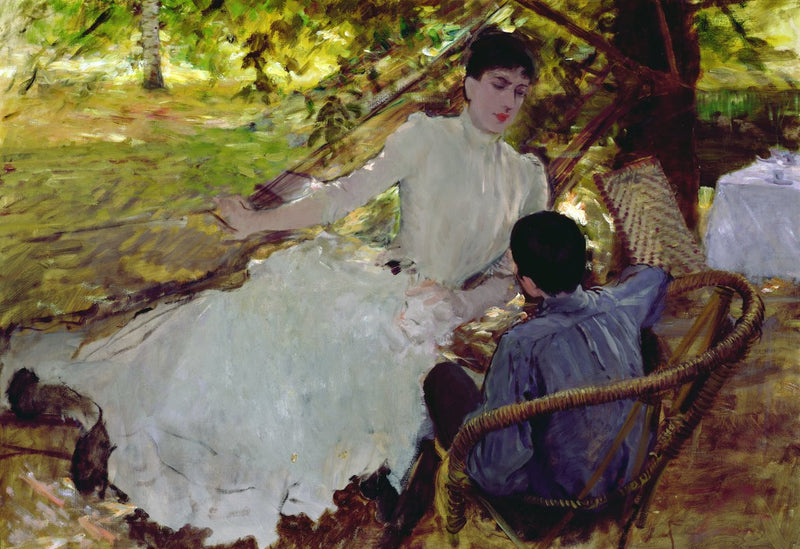 Huvilassa - II - Giuseppe De Nittis