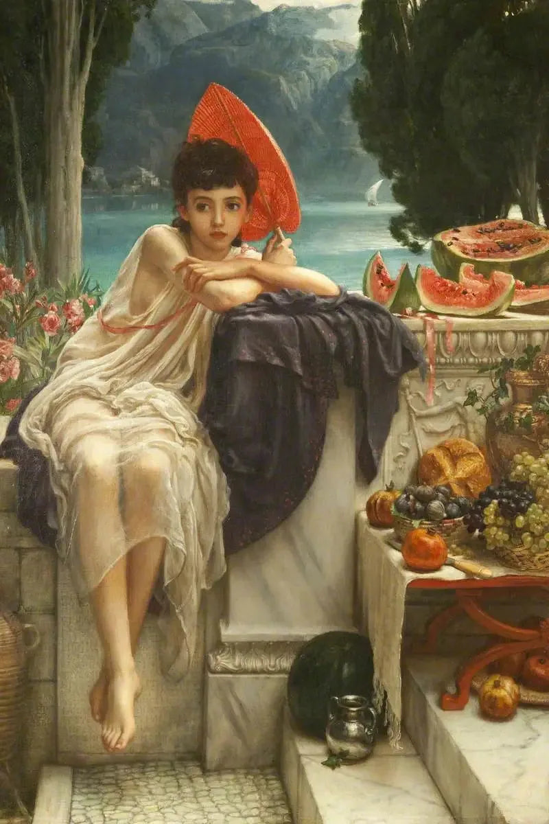 Temppelin portailla - Edward Poynter