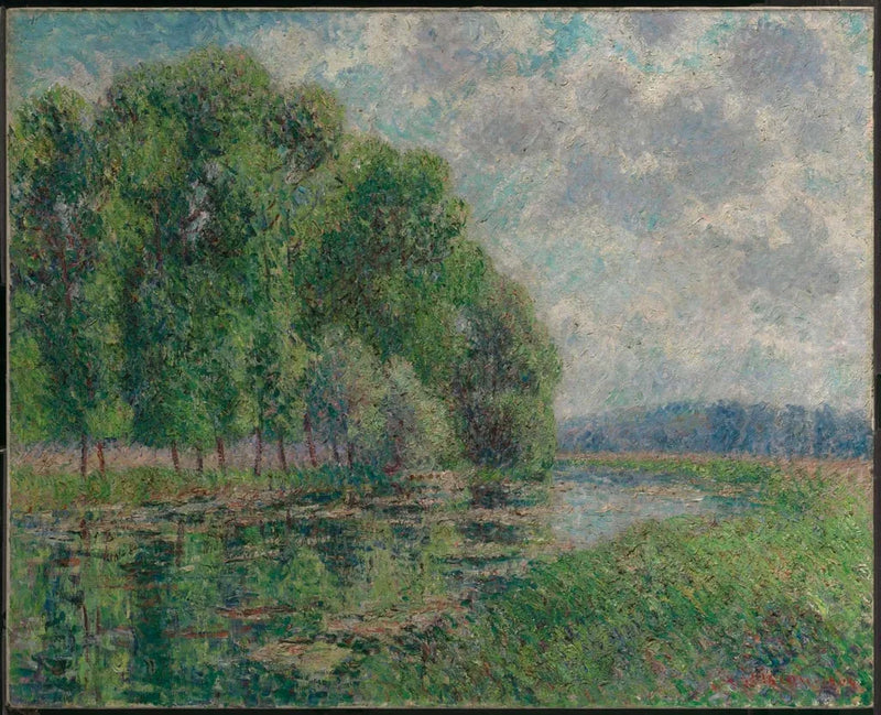 Eure-joen rannalla - Gustave Loiseau