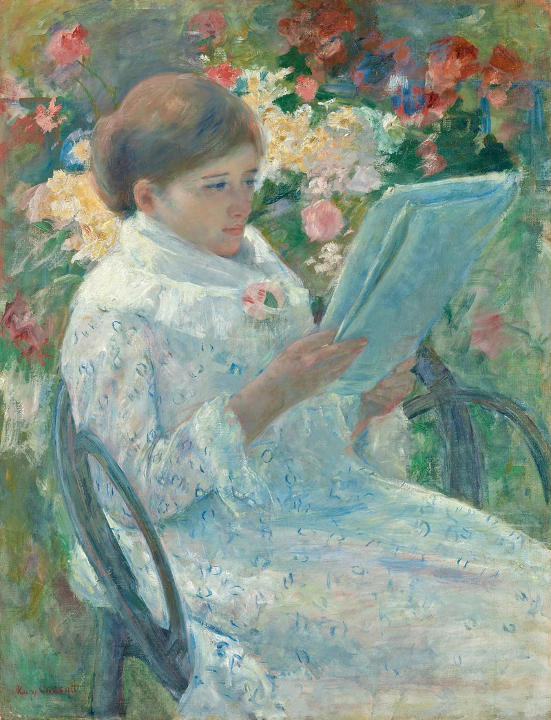 Parvekkeella - Mary Cassatt