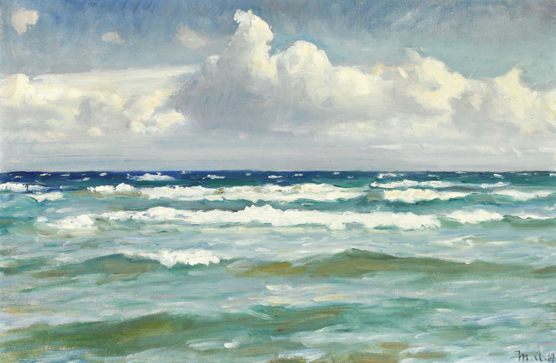 Surffausta Skagenissa - Michael Peter Ancher