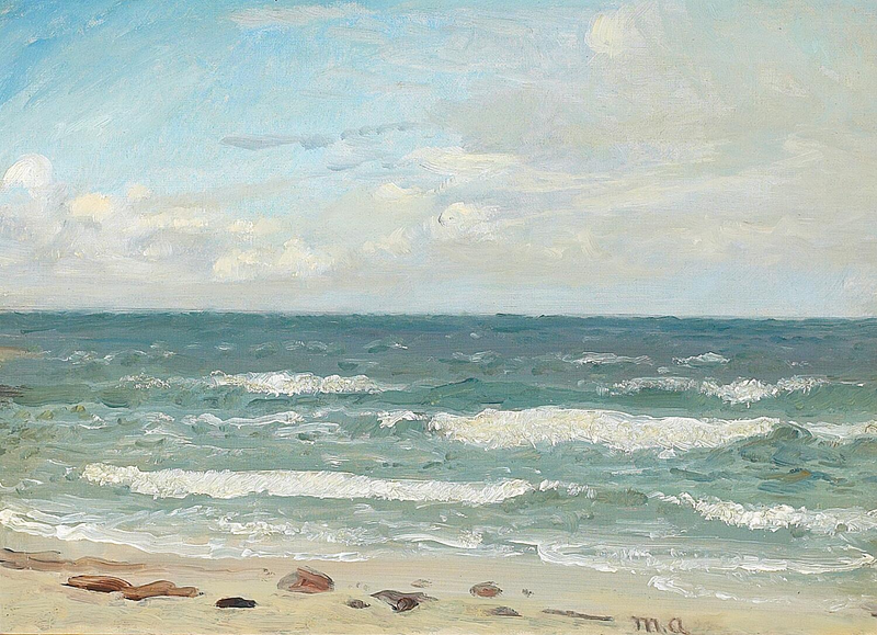 Surffausta. - Michael Peter Ancher