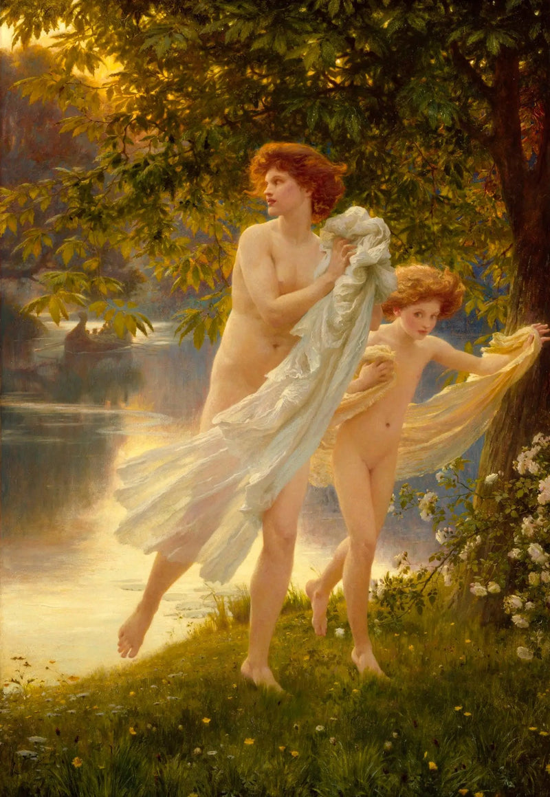 Yllätys - Frank Bernard Dicksee