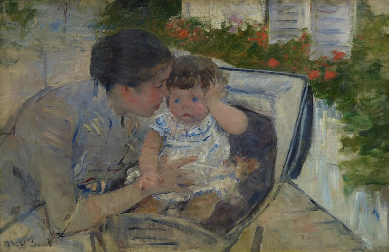 Susan lohduttaa vauvaa - Mary Cassatt